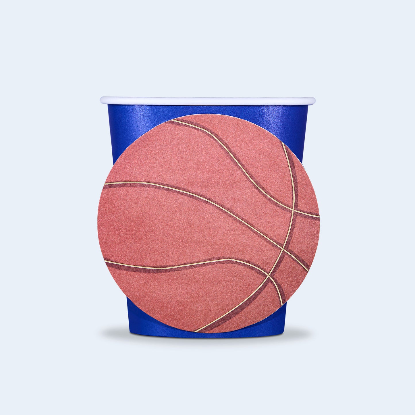 Basketbol Bardak 8'li-Lacivert